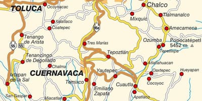Сиудад Мексико мапа