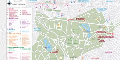 Карта на polanco Мексико Сити
